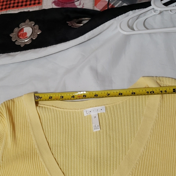 Leith NWT ribbed Henley - Picture 3 of 14